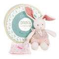  - botanic - peluche avec bio lapin rose 22 cm 