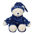  baby bear peluche luminesncente bleu nuit 30 cm 