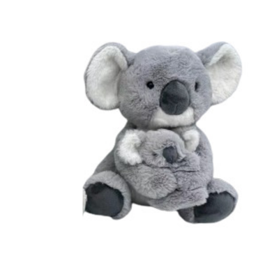  - maman et bébé - peluche koala 30 cm 