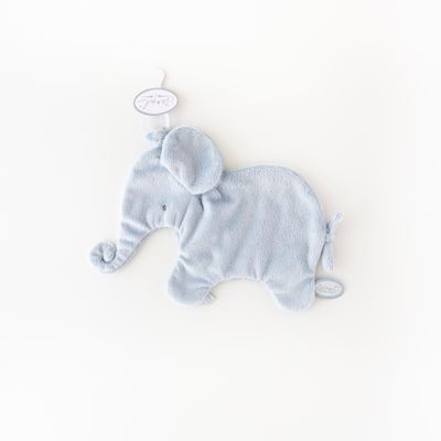  oscar léléphant attache-sucette bleu 