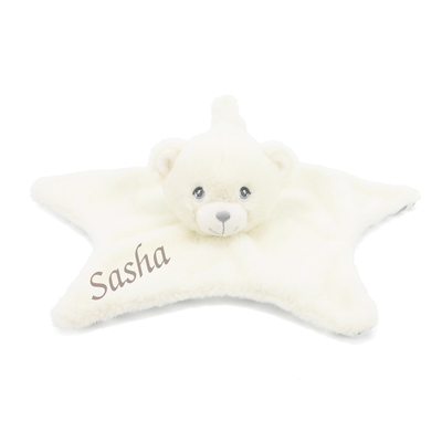  - écoconçu - ours polaire blanc 30 cm 