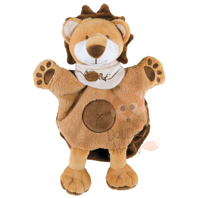Savane marionnette lion beige marron bandana 