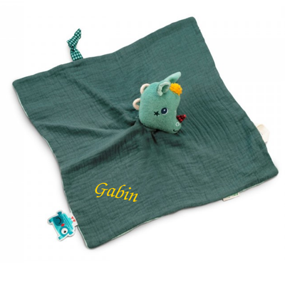  - joe dragon - plat vert en coton biologique 25 cm 