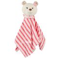  - betty the bear - comforter muslin pink red 30 cm 