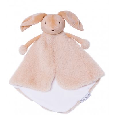  et merveilles - valentin lapin beige marionnette 30 cm 