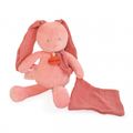  - lapin lange - peluche avec orange terracota 25 cm 