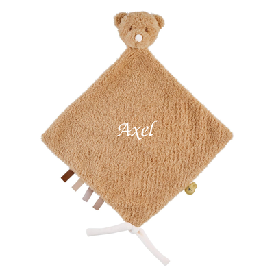  - teddy - maxi plat ours marron 35 cm 