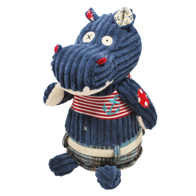 Les déglingos hippipos lhippo original peluche bleu 