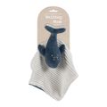 Walking mum - nico baleine plat bleu blanc 25 cm 