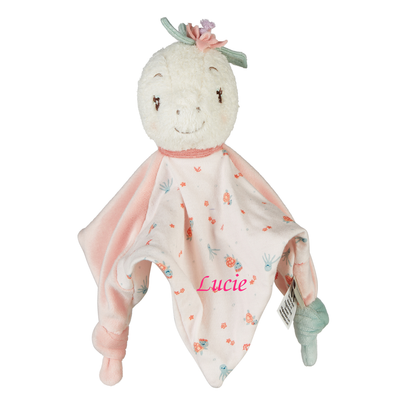  - sally tortue - plat rose 20 cm 