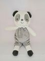  - peluche panda gris blanc 25 cm 