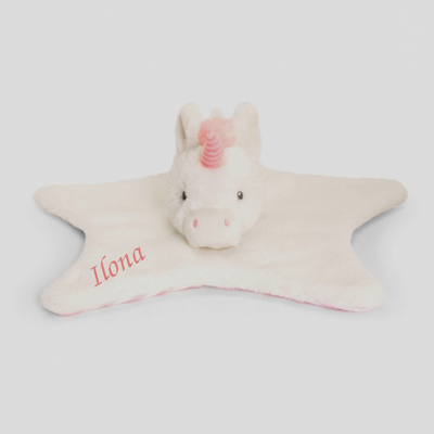 Ecoconcu  licorne blanc rose 30 cm 