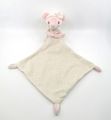  souris peluche avec mouchoir rose crème tutu 30 cm 