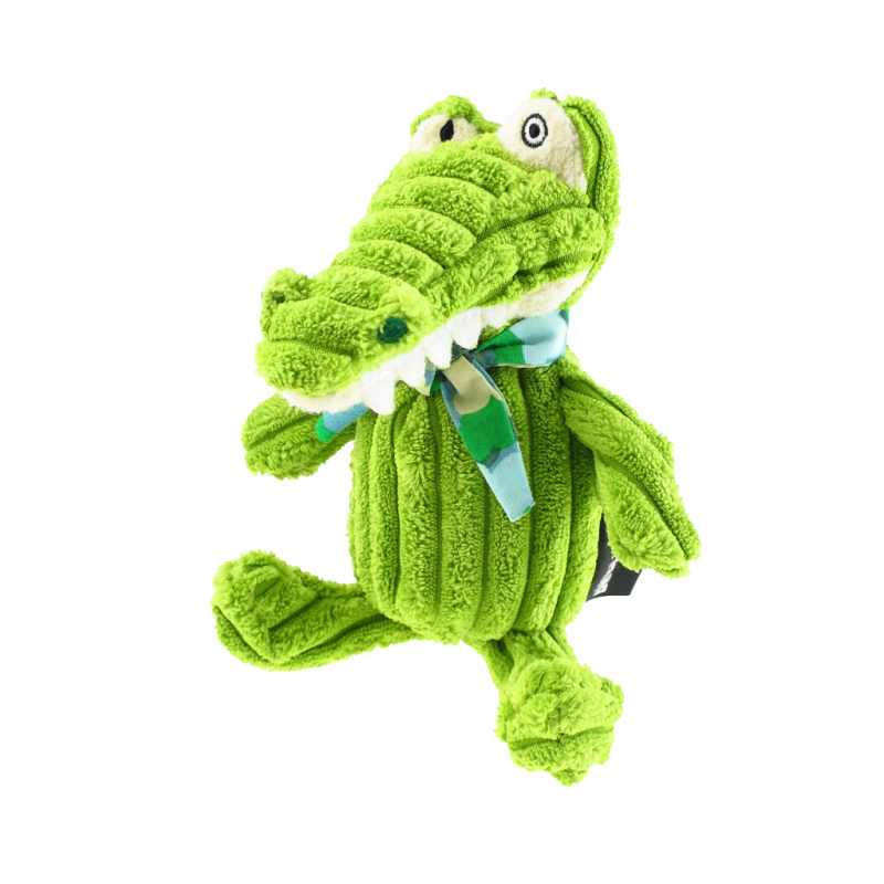 Les Déglingos Doudou marionnette Aligatos lalligator 