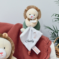  - savane - peluche avec lion 25 cm 