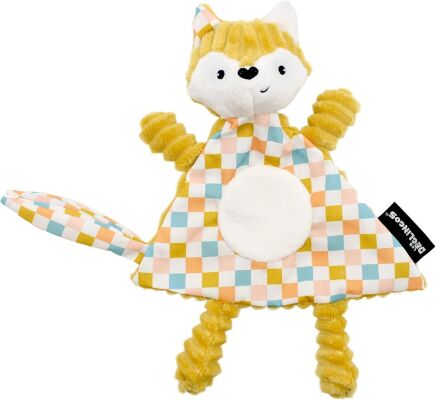 The deglingos - cyranos the fox - comforter yellow 25 cm 