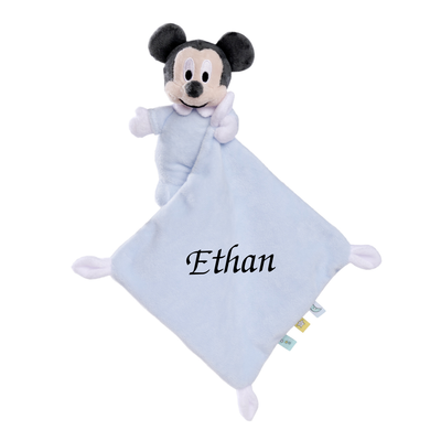  - mickey souris - peluche avec bleu 25 cm 