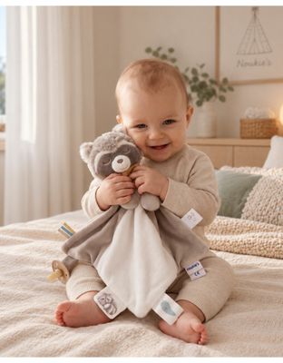  - lino and raku - comforter raccoon beige 25 cm 