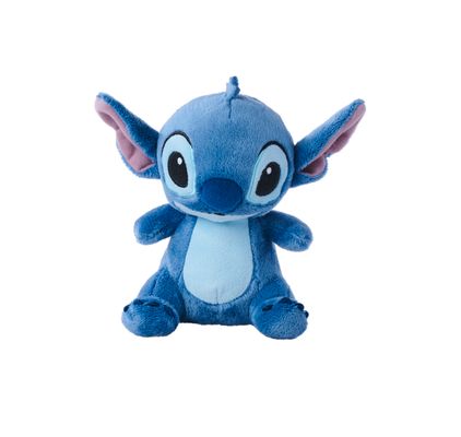 stitch peluche assis bleu 17 cm 