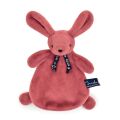  - lapin dorlotin fabriqué en france - bois rose 25 cm 