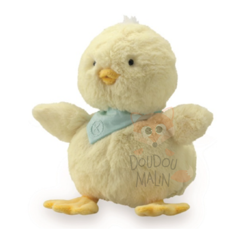  - les amis - lemon poussin peluche jaune 20 cm 