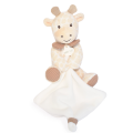  - mango the giraffe beige plush with comforter 20 cm 