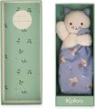  - carré douceur - comforter cat lilac purple 18 cm 