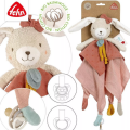  - lapin coton bio rose 35 cm 