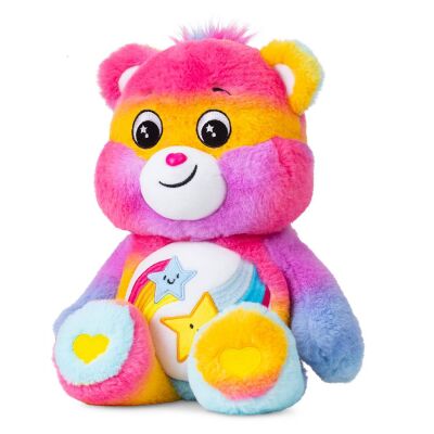 Les bisounours - peluche ours toubonté multicolore étoile 30 cm 
