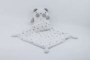 Tape à loeil - panda blanc gris étoile 30 cm 