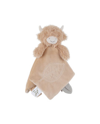  - fluffy vache - plat marron 25 cm 