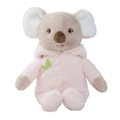  - peluche koala rose déguisé capuche 22 cm 