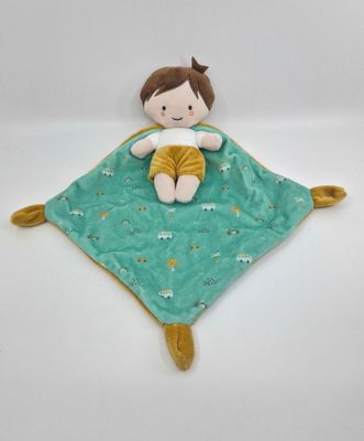  - comforter boy doll green 30 cm 