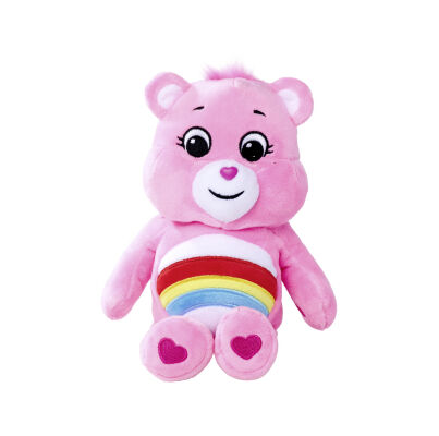 Bisounours - peluche toucâlin ours rose 23 cm 