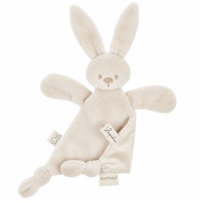  - lapidou - plat lapin triangle beige sable 22 cm 