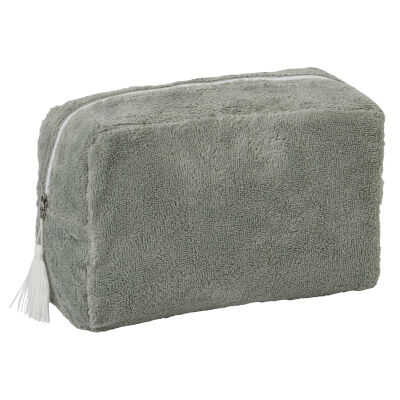 Bbco - trousse toilette bambou - vert gris 