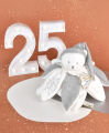  - collector 25ème anniversaire - ours gris 25 cm 