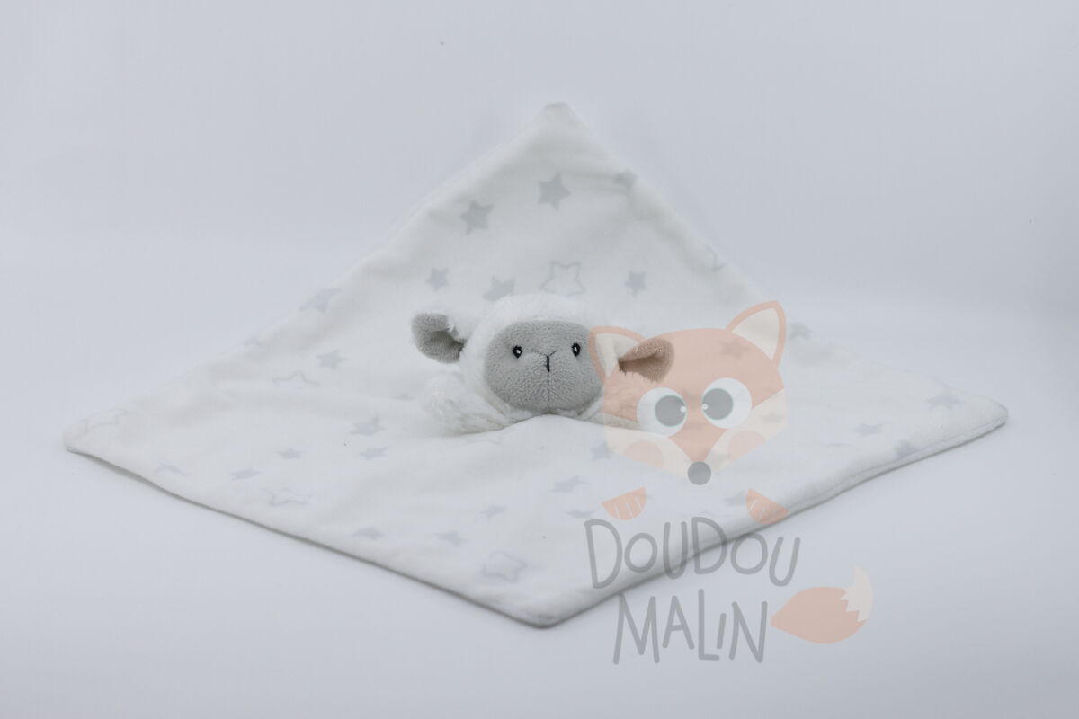 Primark - plat mouton blanc gris 30 cm 