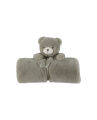  - orso lours - couverture avec peluche - 50 x 50 cm 