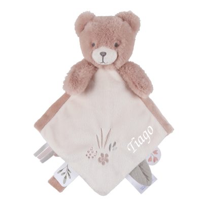  - lily lours - plat marron 25 cm 