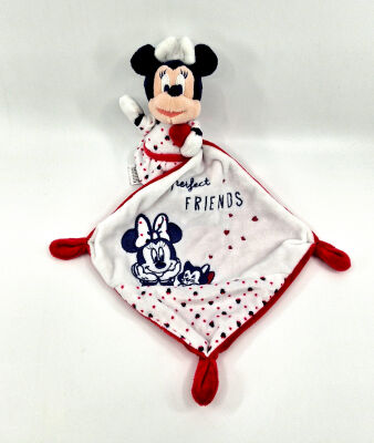  - minnie souris - peluche avec rouge blanc perfect friends 
