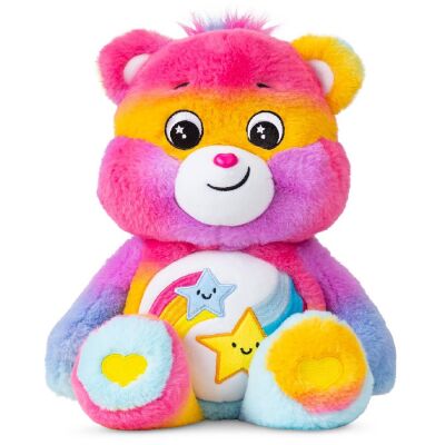 Les bisounours - peluche ours toubonté multicolore étoile 30 cm 