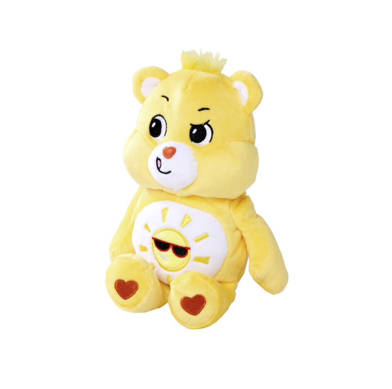 Bisounours - peluche toutaquin ours jaune 23 cm 