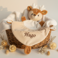  etienne the deer comforter beige brown 30 cm 