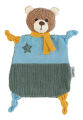  - ben lours - plat bleu vert jaune 25 cm 