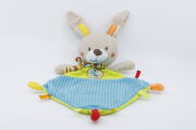 Ouatoo - plat lapin vert bleu 25 cm 