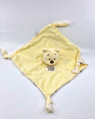  - winnie lourson - plat jaune 30 cm 