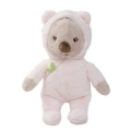  - peluche koala rose déguisé capuche 22 cm 