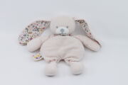  lapin rose fleur 20 cm 
