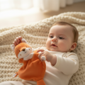  césar renard orange blanc 30 cm 
